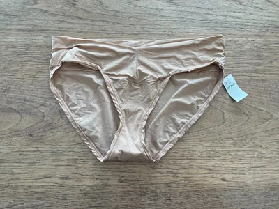 Aerie Gold Sparkle LARGE SMOOTHEZ Mid Waist Boybrief Underwear Panty NWT - Image 1 of 2