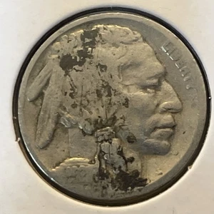 1921 5C Buffalo Nickel F5429 - Picture 1 of 3