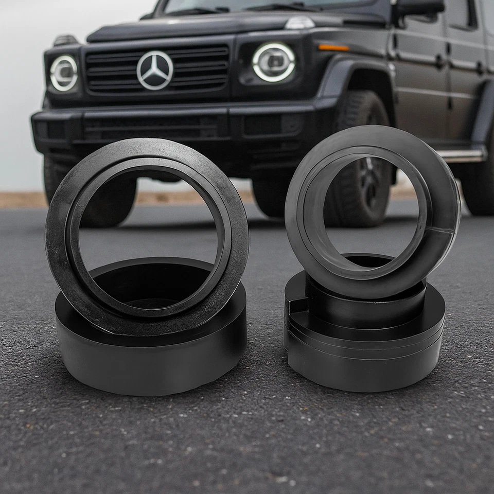 Kit elevador nivelador 50 mm 2" para espaciadores Mercedes-Benz Clase G (II, W463) 1990-2018 Foto 1 de 4