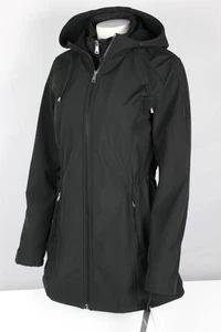 Lauren Ralph Lauren Women's Softshell Jacket Hooded Inside Quilted Vesty Black - Picture 1 of 5