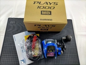 Carrete eléctrico Shimano 12 Plays 1000 MB modelo 02918 hecho en Japón usado - Imagen 1 de 10
