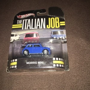  2013 Hot Wheels MORRIS MINI blue The Italian Job Retro Entertainment 1:64 X8922 - Bild 1 von 9