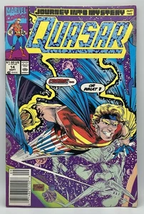 Marvel Comics - Quasar #14 (1990) G/B&B/CS - Bild 1 von 11