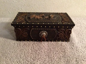 Reiter Pferd Deko Box Schmuck - BITTE LESEN - Bild 1 von 13