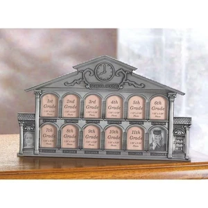 PHOTO FRAME: School House Grades K-12 Picture Photo Frame NEW - Picture 1 of 2