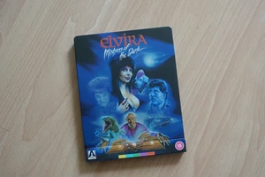 Elvira Mistress Of The Dark - Steelbook Blu Ray Arrow Release - New condition - Picture 1 of 7