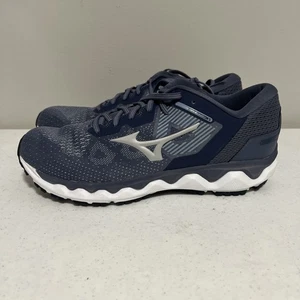 Scarpe da corsa uomo Mizuno Wave Horizon 5 scarpe da ginnastica allenamento taglia 10,5 blu cemento - Foto 1 di 8