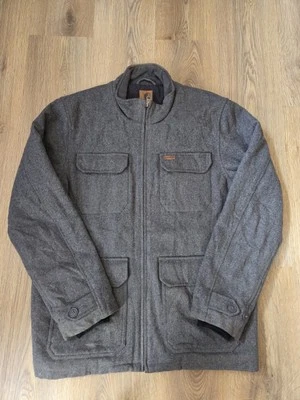 Carhartt Mens Wool Shire Court Coat Full Zip Jacket Size Large - Image 1 of 4