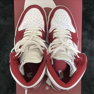 Men 9.0US Nike Air Jordan 1 Retro High Og Artisanal Red from JP - Picture 1 of 6