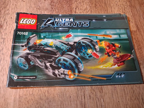 LEGO Ultra Agents 70162 Infearno Interception Instruction Manual No Bricks