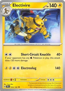 Electivire 054/162 SV05 Temporal Forces Pokemon 009942 - Picture 1 of 2