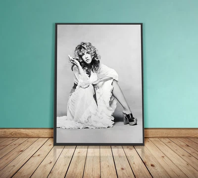 Stevie Nicks Retro Music Poster - Vintage Wall Art
