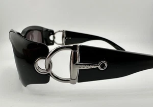 Gucci Authentic Designer GG 2943/S D28BM 105/ Gloss Black Silver 55-17 Italy - Bild 1 von 13