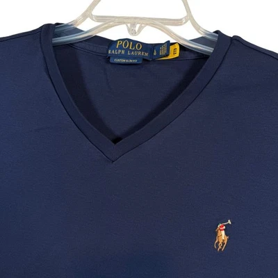 Женская рубашка Polo Ralph Lauren Slim Fit VNeck на заказ размер Large Flesh Pony - Изображение 1 из 4