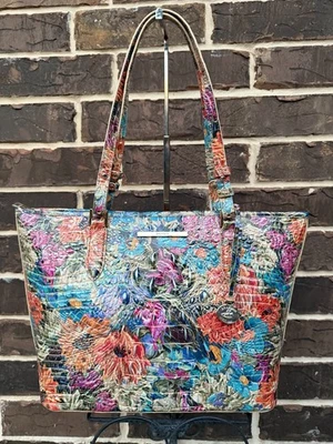 Nuevo con etiquetas Bolso Brahmin Mediano Asher Lazo Melbourne Multicolor Floral Foto 1 de 4