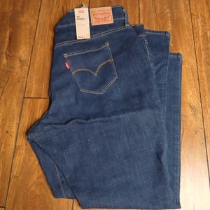Levi's 711 Skinny Hypersoft Dark Wash Medium Stretch Mid Rise Slim - Bild 1 von 4