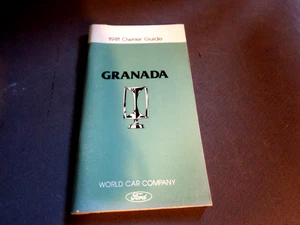 1981✨VTG. OWNER GUIDE✨ PREOWNED FORD✨ GRANADA 👀 - Picture 1 of 7