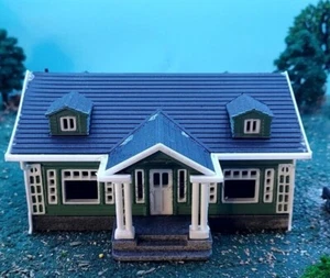 S Scale 3d Printed House "The Crescent" WITH DORMERS - Picture 1 of 5