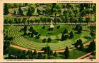 Gettysburg Pa Us National Cemetary Aerial View Postcard Unused 13344