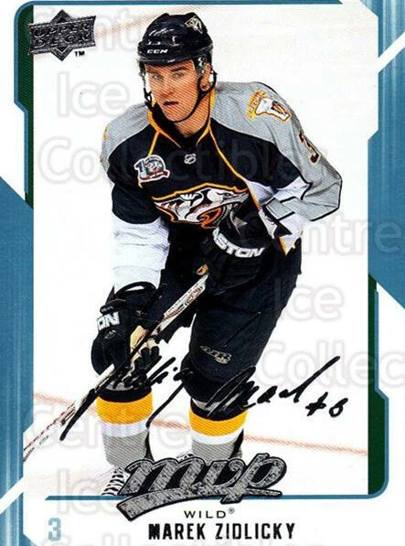 2008-09 Upper Deck MVP #150 Marek Zidlicky - Image 1 of 1
