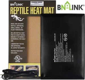 BN-LINK Reptile Heat Mat Under Tank Heater Terrarium Warmer Heating Pad For Pets - Picture 1 of 27