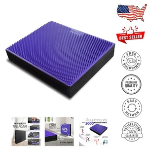 Ultra Thick Exercise Cushion: XLarge Foam Balance Pad for Strength Training - Picture 1 of 9