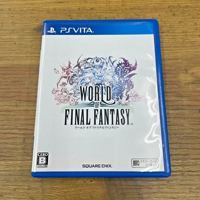 Reacondicionado: World of Final Fantasy PlayStation Vita, versión japonesa sin región. Foto 1 de 4