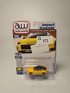 Auto World 1:64 scale 2023 NISSAN Z model car release 3 version B #6 yellow - Picture 1 of 3