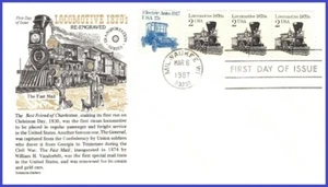 Locomotora USA4 #2226 Pl #1 U/A ARISTOCRAT FDC PNC3 regrabada - Imagen 1 de 1