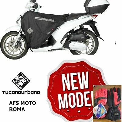 Termoscudo Coprigambe Tucano Urbano R185X per Honda Sh 125 150 anno 2020 + Guant - Immagine 1 di 4