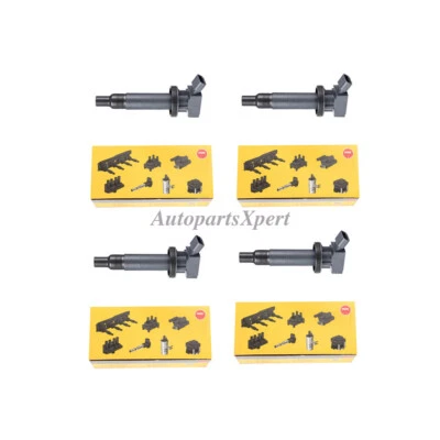 9008019015 4Pcs NGK Ignition Coils OEM For Toyota Matrix MR2 CorollaPontiac Vibe Foto 1 de 4