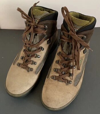 Botas de Senderismo Aigle Para Hombres Gore-Tex Impermeables con Cordones Marrón Gamuza 10 EE. UU. 9,5 UK Foto 1 de 4