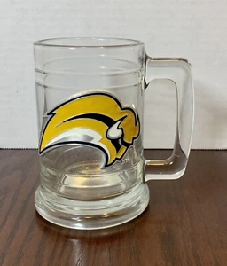 2006 NHL Hockey Buffalo Sabres Buffaslug Logo Embossed Pewter Beer Mug Glass - Picture 1 of 6
