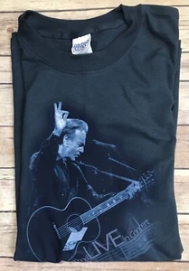 NUEVA Camisa de Concierto Neil Diamond Talla 2XL Azul Nueva Sin Etiquetas - Imagen 1 de 4