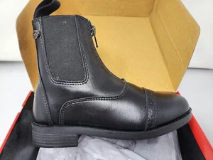 Bota Paddock Sintética Equistar Niño Talla 11-12 Todo Clima Nueva En Caja - Imagen 1 de 8