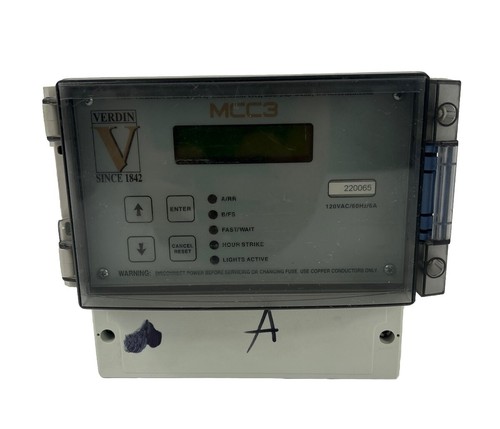 The Verdin Company Clock Monitor MCC3 Control Interface Mechanism | eBay