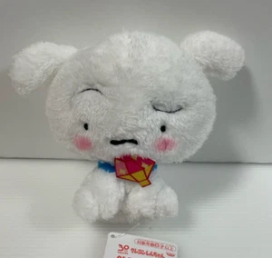 Muñeca de peluche Crayon Shin Chan Shiro anime Japón - Imagen 1 de 1