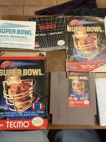 Tecmo Super Bowl Complete NES Nintendo