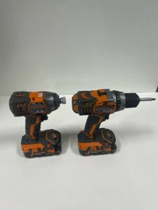 RIDGID 18v 2 drill Combo Kit 2 B/C (P20026070) - Picture 1 of 7