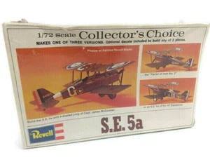 VINTAGE REVELL AIRPLANE MODEL KIT S.E. 5A 1/72 SCALE SEALED - Picture 1 of 4