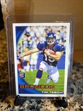 2010 Topps Football Tim Tebow ROOKIE CARD RC #440 FLORIDA GATORS Broncos