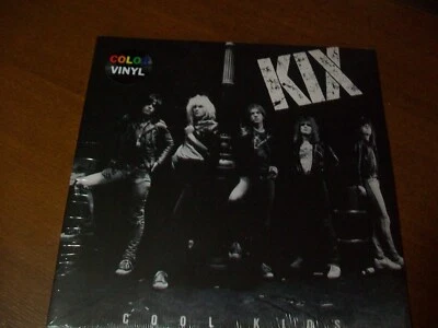 KIX - Cook Kids. New & sealed LP. Metallic silver vinyl. 2023 - Image 1 of 2