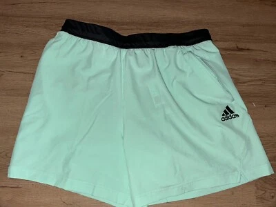 ADIDAS МУЖСКОЙ AXIS СПЛЕТЕННЫЙ 6 ТРЕНИРОВОЧНЫЕ ШОРТЫ ЛЕГКО ЗЕЛЕНЫЙ РАЗМЕР БОЛЬШОЙ НОВЫЙ С ЯРЛЫКАМИ $40 - Изображение 1 из 3