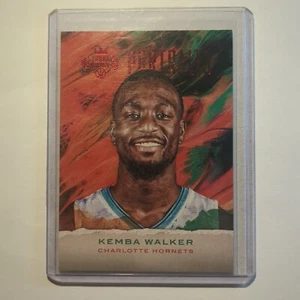 2016-17 Panini Court Kings Porträts Rubin/75 Kemba Walker #4 Hornissen Kelten - Bild 1 von 7