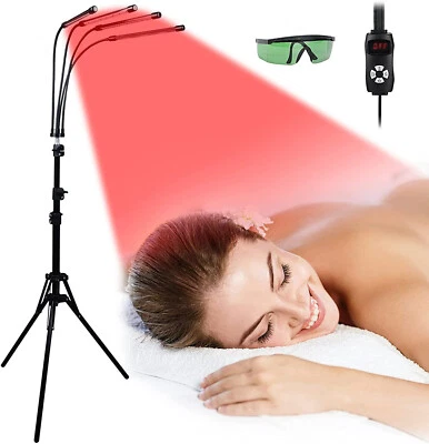 XXL Red Light Therapy lamp, Infrared Light Therapy with Stand, 660nm＆850nm Deep Red