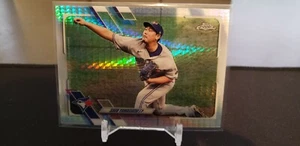 Shun Yamaguchi 2021 Topps Chrome Prism Refractor Blue Jays - Picture 1 of 2