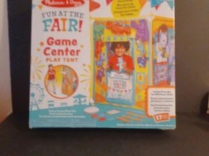Melissa & Doug Fun at the Fair! Game Center Play Tent - 4 Sides of Activities - Picture 1 of 2
