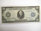 Series 1914 $10 Frn, Large Size Note, very nice condition!