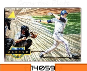 1-1994 PINNACLE MUSEUM COLLECTION PARALLEL JOHN OLERUD BLUEJAYS CARD#5