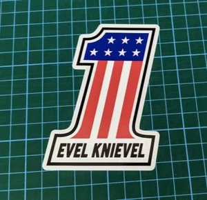 Evel Knievel Sticker Decal Legendary Stuntman Daredevil New Larger Size! - Picture 1 of 3